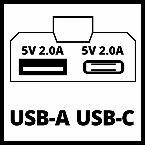 Adapter Einhell USB TC-CP 18 Li USB A/C-Solo 4514148