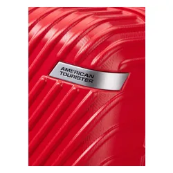 Большой чемодан American Tourister Mickey Clouds - classic red