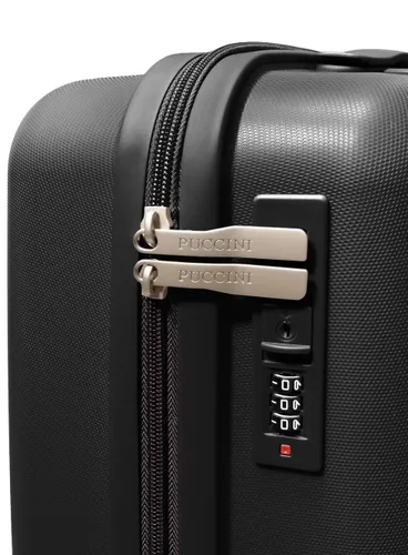 Walizka średnia Puccini Turin - czarny