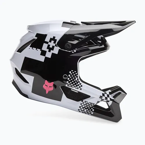 Kask rowerowy Fox Racing Rampage Digi Image CE/CPSC black/white