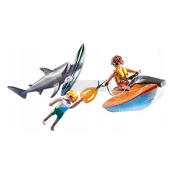 PLAYMOBIL Rescue Action 70489 Akcja ratunkowa atak rekina