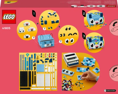 LEGO 41805 DOTS Kreatywny zwierzak — szuflada