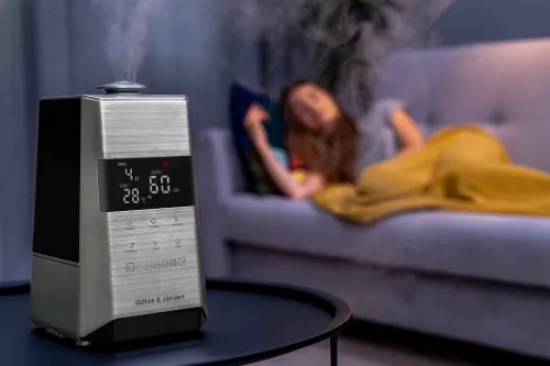 Nawilżacz GÖTZE & JENSEN AH800S ultradźwiękowy pojemność 5.5 L higrometr