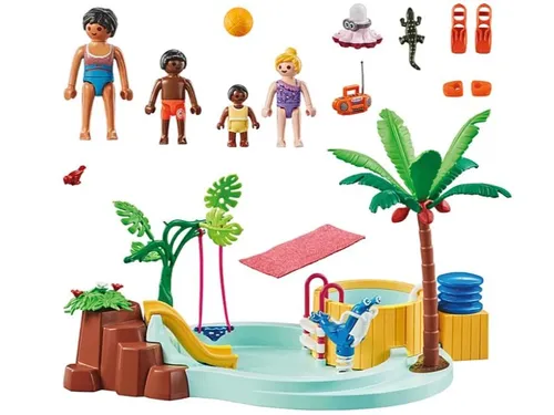 Playmobil Zestaw figurek My Life 71529 Basen dla dzieci z jacuzzi