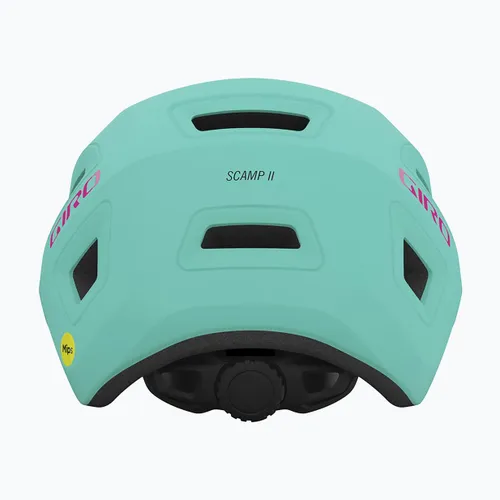 Kask rowerowy dziecięcy Giro Scamp II Jr matte screaming teal/bright pink