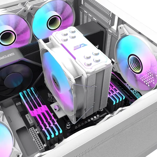 Chłodzenie CPU DARKFLASH Z4 Pro Mist Biały