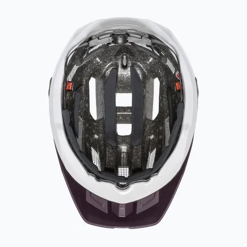Kask rowerowy UVEX Quatro CC plum/white matt