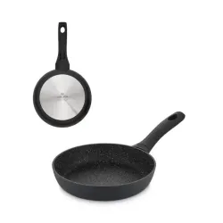 GERLACH Granitex 20 cm - patelnia z powłoką ceramiczną