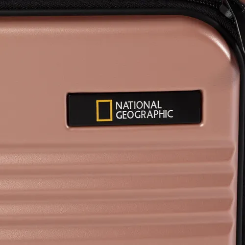 Небольшой жесткий чемодан National Geographic Lodge N165HA.49.14 Розовое Золото