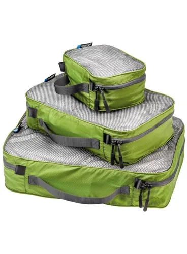 Zestaw organizerów podróżnych Cocoon Ultralight Packing Cubes Set - olive green