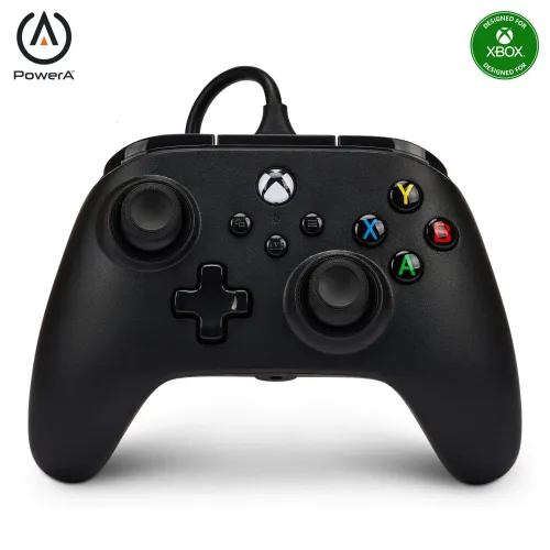 Pad PowerA Enhanced NANO Black do Xbox Series X/S, Xbox One, PC Przewodowy