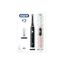 Oral - B магнитная зубная щетка iO Series 6 Duo 2 шт. Pink / Black