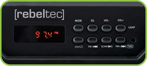 Rebeltec SoundBox 440 hoparlörü Siyah (RBLGLO00045)