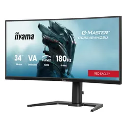 Monitor IIYAMA G-Master GCB3484WQSU-B1 34" 3440 x 1440 180Hz 0.4 [MPRT] Curved