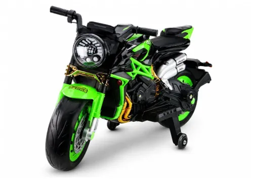 Motor Na Akumulator Dla Dziecka Xw-07 Podświetlane Koła LED Eva Skóra Radio