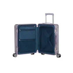 Walizka mała American Tourister Soundbox Alu - stormy lilac