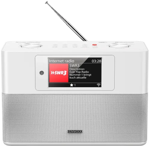 Radioodbiornik Kenwood CR-ST200S-W Radio FM DAB+ Internetowe Wi-Fi Bluetooth Biały