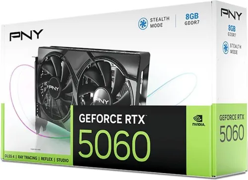 Karta graficzna PNY GeForce RTX 5060 Dual Fan 8GB DLSS 4