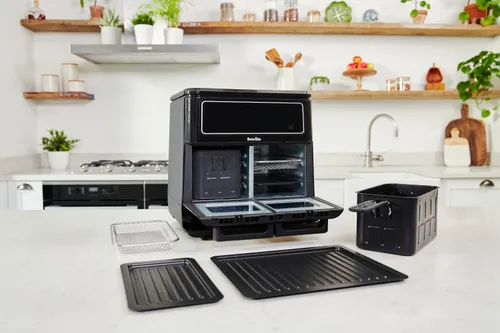 Air Fryer Frytkownica beztłuszczowa BREVILLE VDF130X 11l z podwójnym koszem