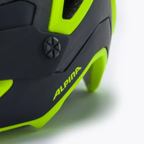 Kask rowerowy Alpina Rootage black/neon yellow