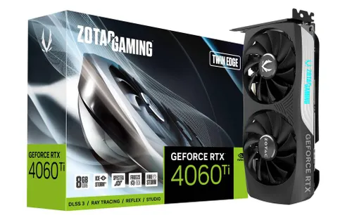 Karta graficzna Zotac GeForce RTX 4060 Ti Twin Edge 8GB GDDR6 128bit DLSS