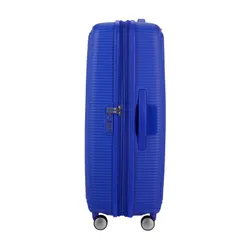 Большой чемодан Exp American Tourister Soundbox-cobalt blue