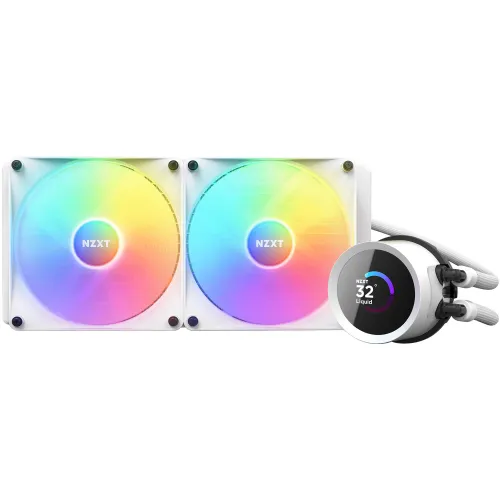 Chłodzenie NZXT Kraken 280 RGB LCD (biały)