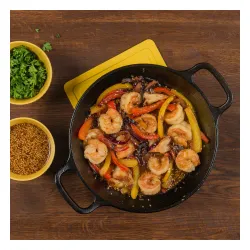 LODGE Tava 20 cm czarna - patelnia żeliwna