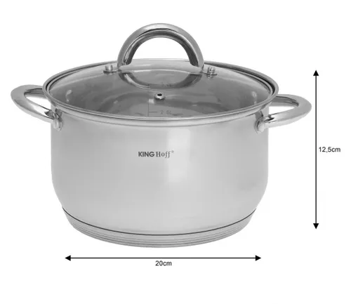 Zestaw garnków KINGHOFF KH-4447 (6 elementów)