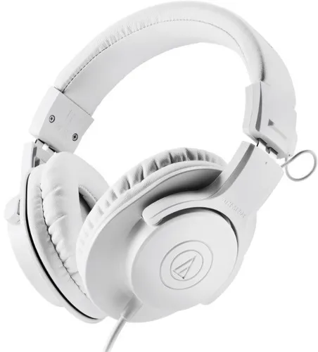 Słuchawki przewodowe Audio-Technica ATH-M20x Nauszne Biały
