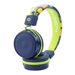 Słuchawki bezprzewodowe GoGEN HBTM 32BL Nauszne Bluetooth 4.2 Dla dzieci Niebieski