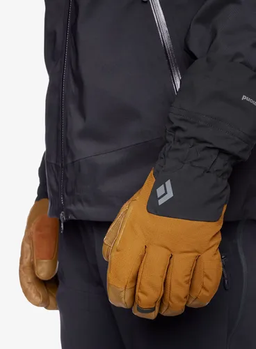 Rękawice w góry Black Diamond Soloist Gloves - dark curry