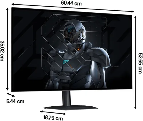 Monitor GIGABYTE MO27Q28GR EK 27" 2560x1440px OLED 280Hz 0.03 ms [GTG]