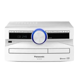 Power Audio Panasonic SC-UX100E 300W Bluetooth Radio FM Biały