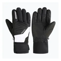 Rękawice narciarskie męskie ZIENER Gatis Aquashield black/white