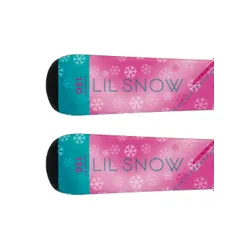 Narty dziecięce ELAN LIL SNOW + wiązanie ELAN EL 7.5 z GRIP WALK - Długość (cm) - 130