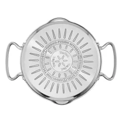 Garnek Tefal Duetto+G7196455 28 cm Stal nierdzewna 18/10 Indukcja Możliwość mycia w zmywarce 10 l