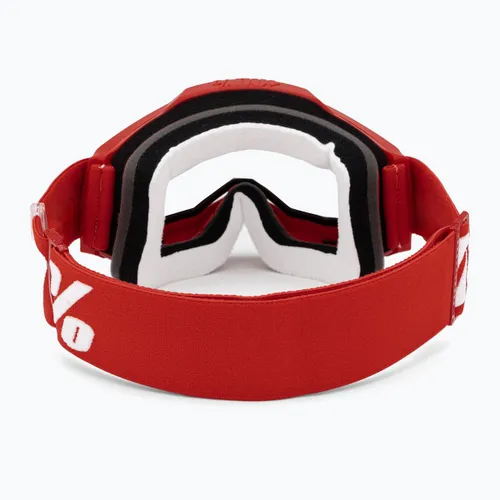 Gogle rowerowe 100% Accuri 2 Enduro MTB neon/red/clear