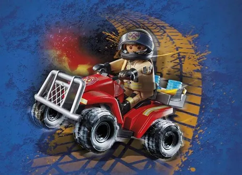 PLAYMOBIL City Action 71090 Pożarniczy Speed Quad