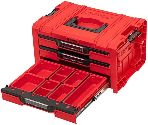 Skrzynia na narzędzia QBRICK Drawer 3 Toolbox Expert Pro Red Ultra HD
