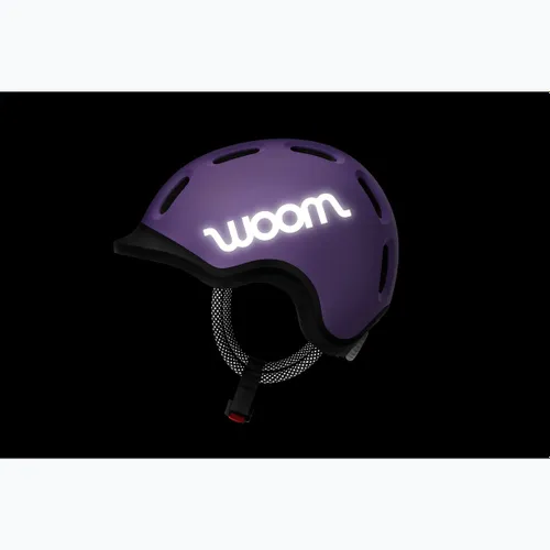 Kask rowerowy dziecięcy woom Ready lilac
