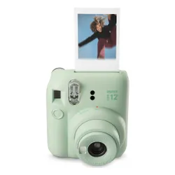 Aparat FUJIFILM Instax Mini 12 Zielony Pokrowiec + Album + Ramki + Sznurek + Klamerki