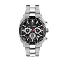 Plein Sport Wildcat PSGBA1123 Black Guilloché Saati