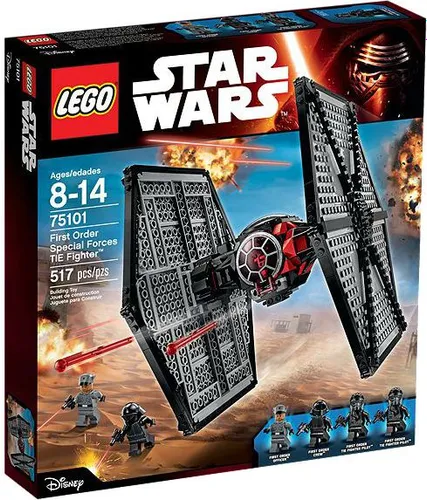 Конструктор Lego Star Wars TIE Fighter спецназ первого порядка (75101)