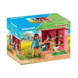 Zestaw z figurkami Country 71308 Kury z pisklętami