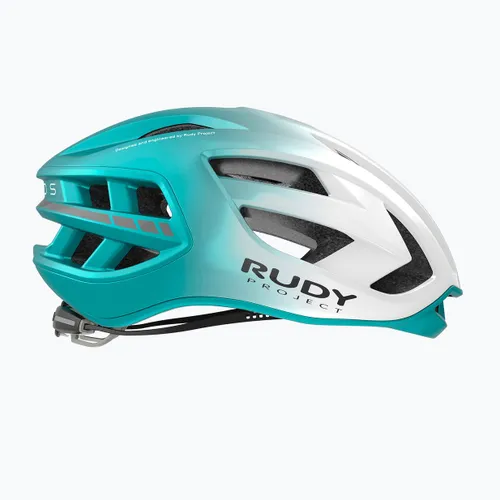 Kask rowerowy Rudy Project Egos pearl/emerald metal matte
