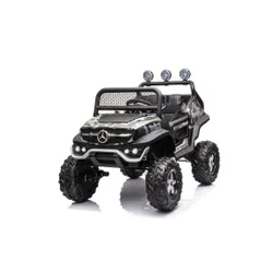 Auto Na Akumulator Samochód Mercedes Unimog S Lakier 4X4 LED Skóra Pilot Eva