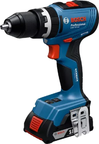 Wiertarko-wkrętarka BOSCH Professional GSB 18V-65 06019N3100 zestaw akumulatorów
