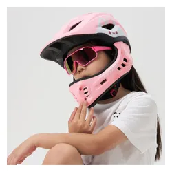 Kask rowerowy dziecięcy fullface szczękowy 2w1 odpinana szczęka rozmiar "M"