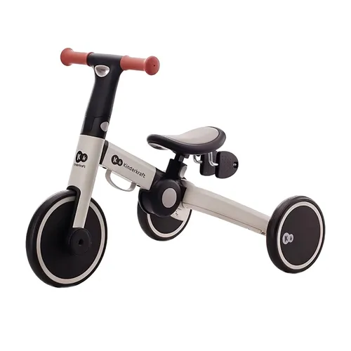 Rowerek biegowy trójkołowy Kinderkraft 4TRIKE silver grey